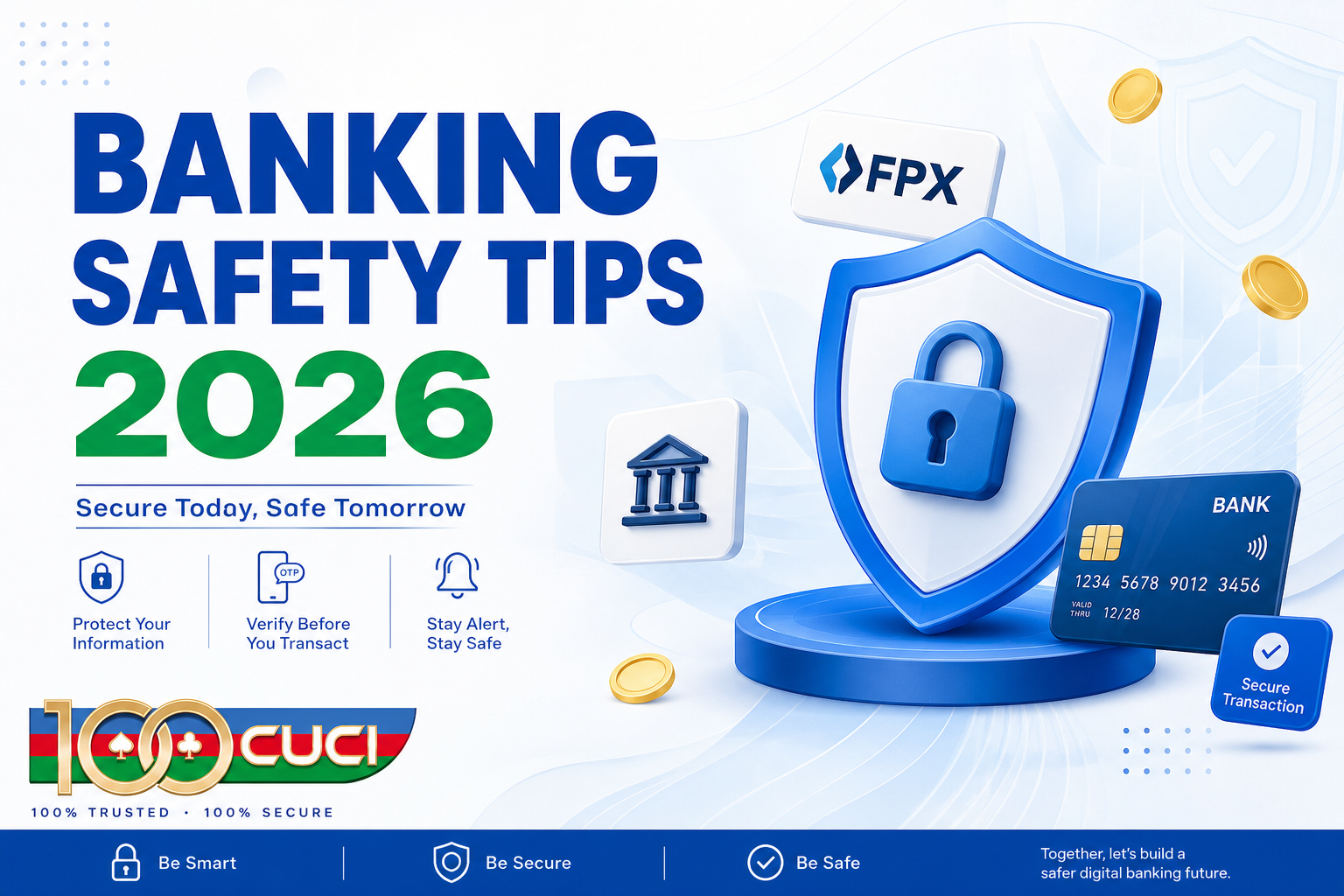 100CUCI Banking Safety Tips for Malaysia Players 2026